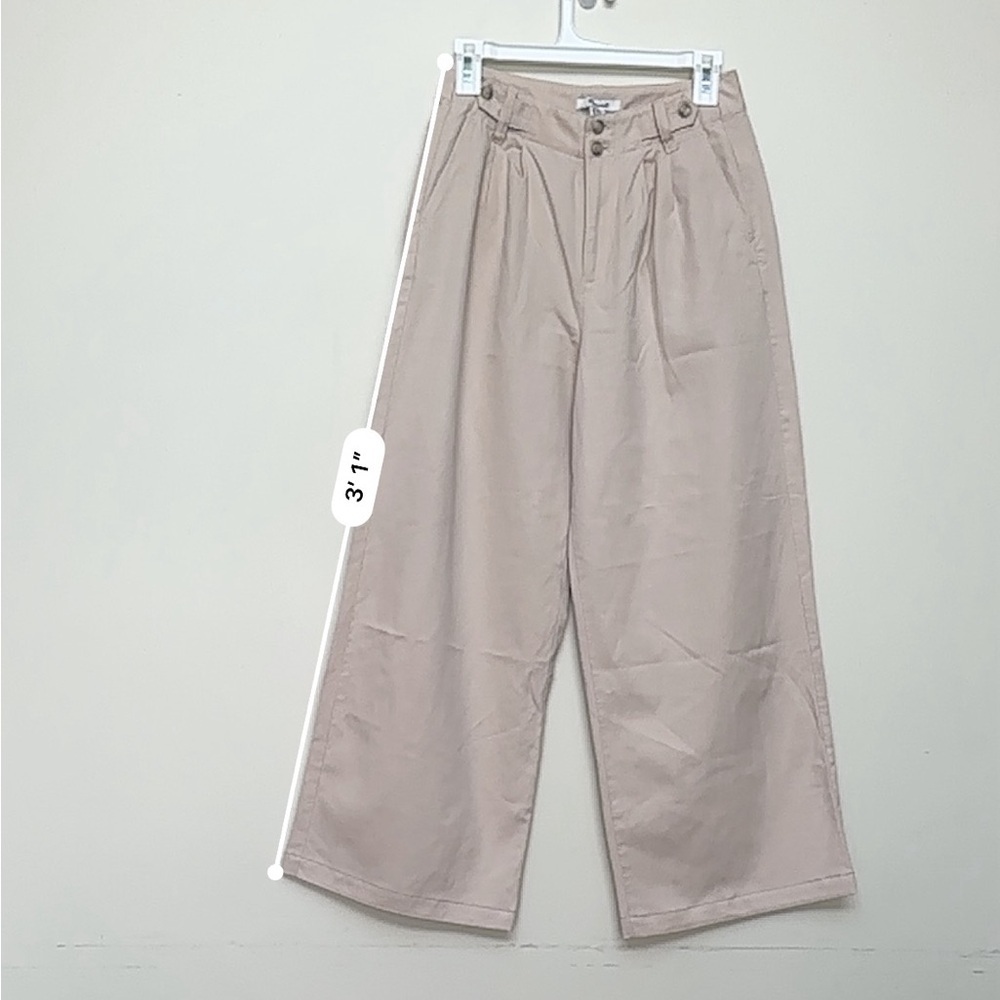 Madewell Harlow Wide Leg Pants Size 0P - Harvest Moon - Picture 12 of 13